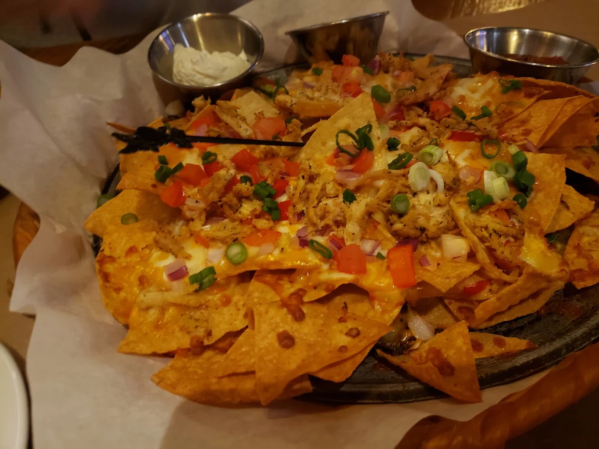 Loaded Chicken Nachos