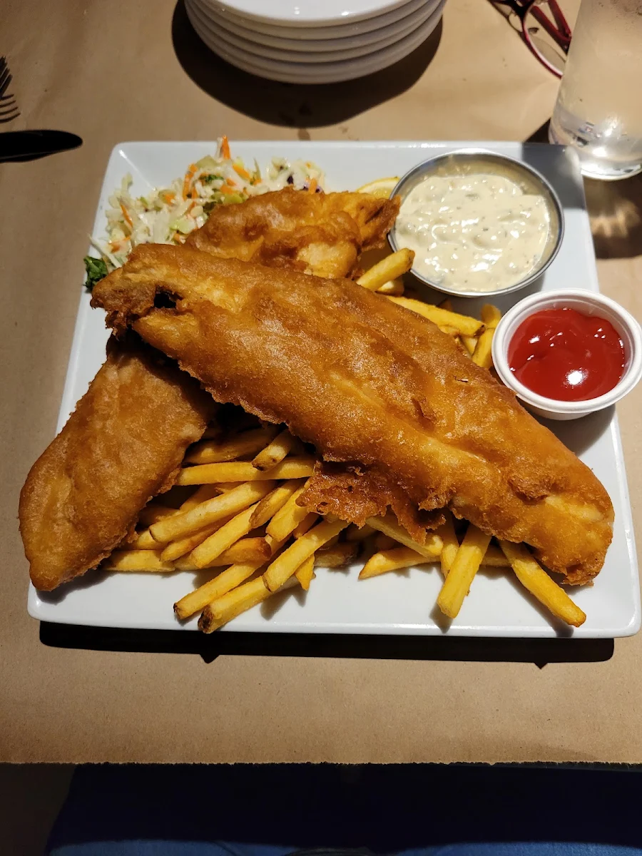 Vodka Soda Fish N' Chips