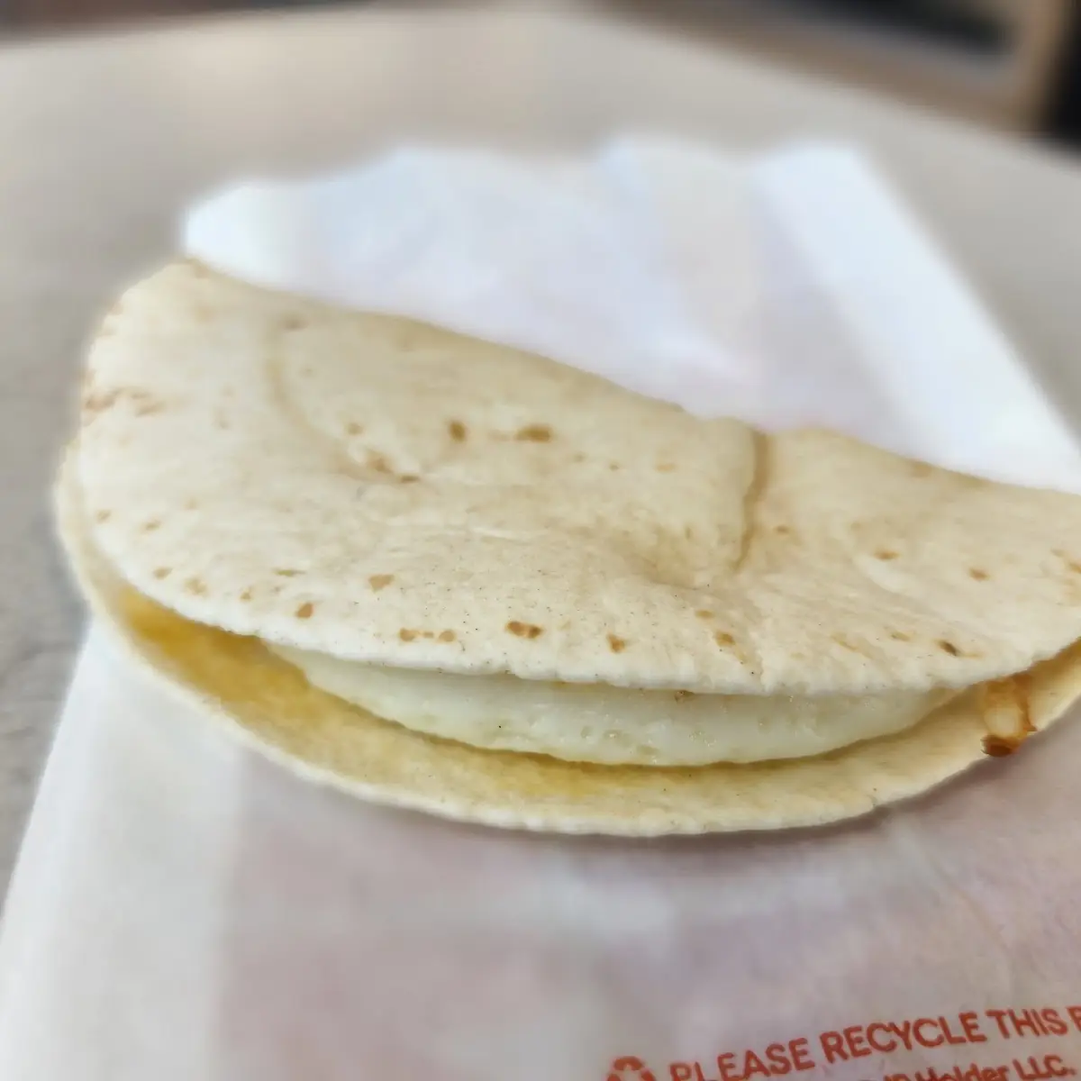 Egg and Cheese Quesadilla