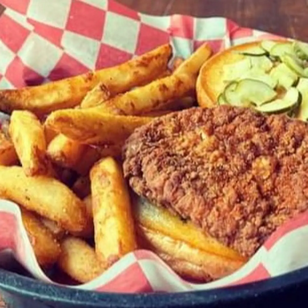 Spicey Fried Chicken Sandwich