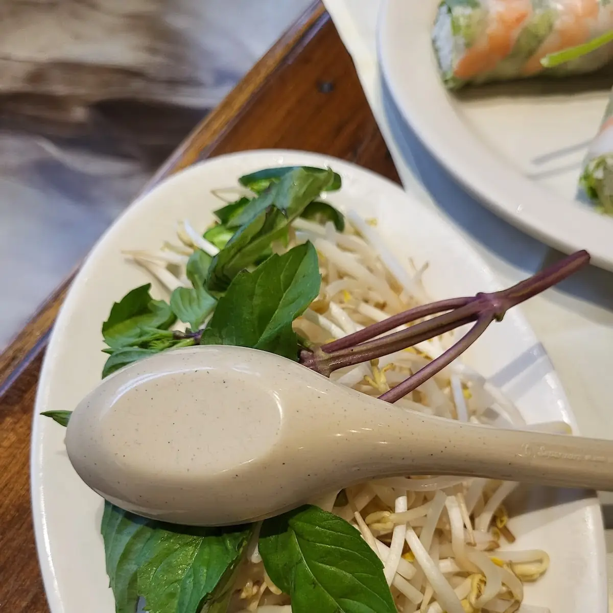 Bean Sprouts and Thai Basil