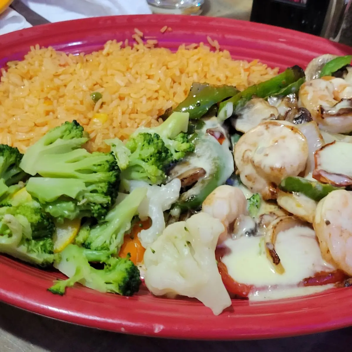 Steak Chicken or Shrimp with Rice
