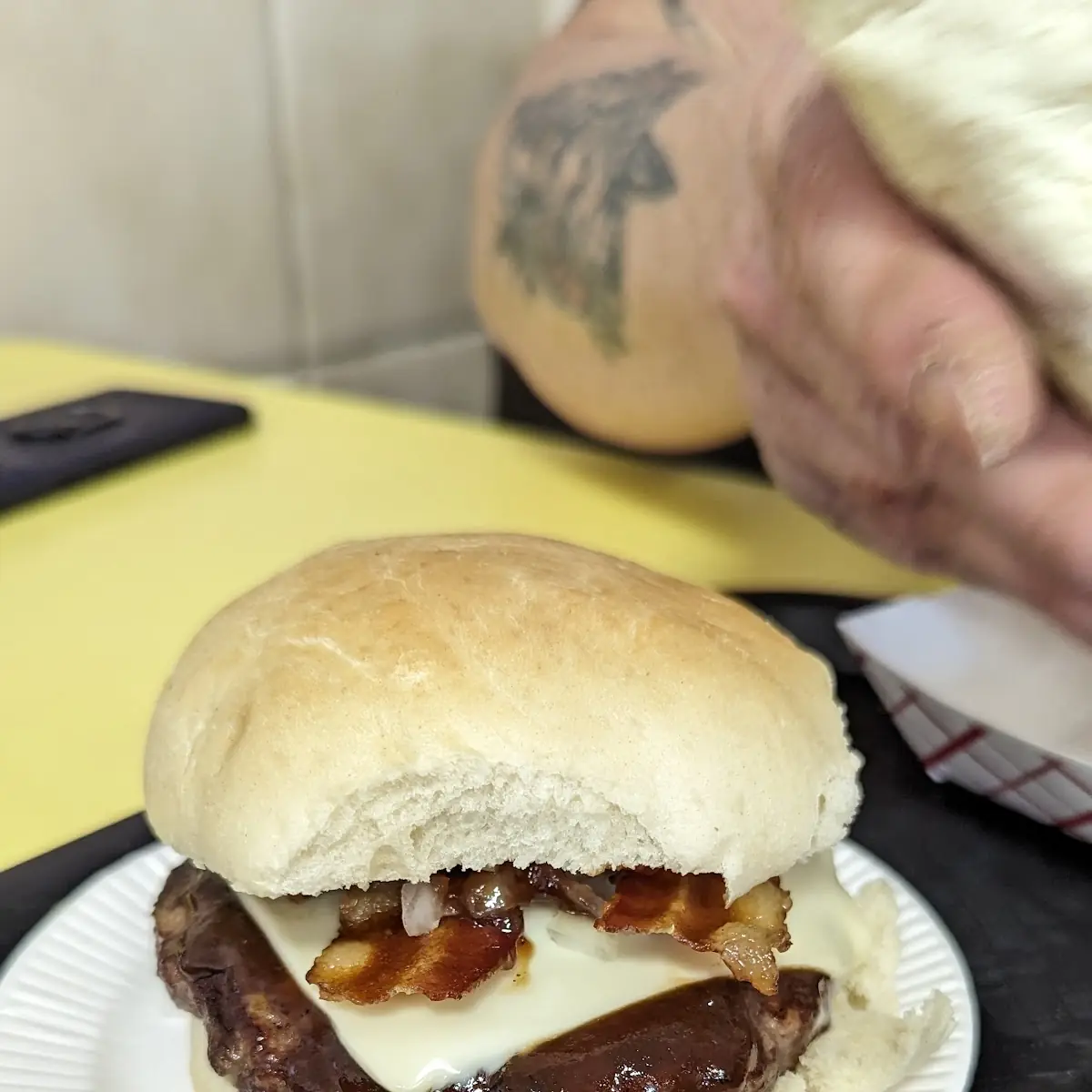 Barbecue Bacon Cheeseburger