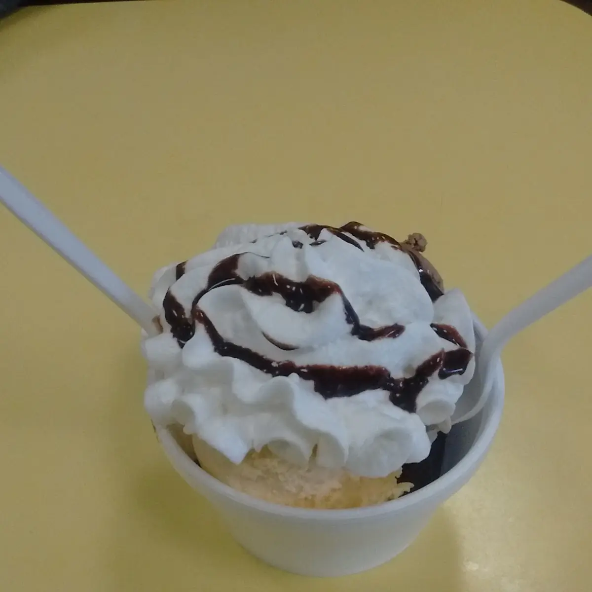 Fudge Brownie Sundae