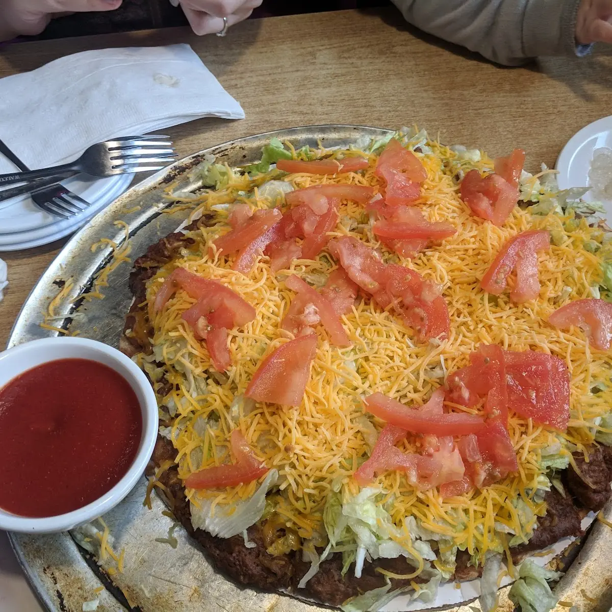 Taco Salad Pizza