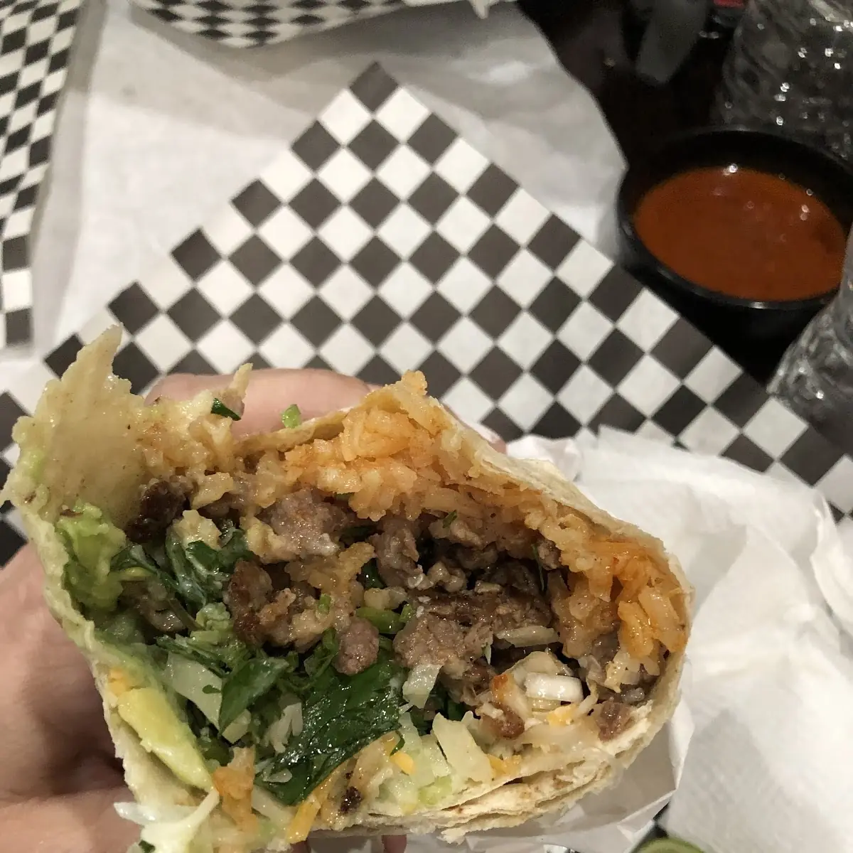 Carne Asada Burrito