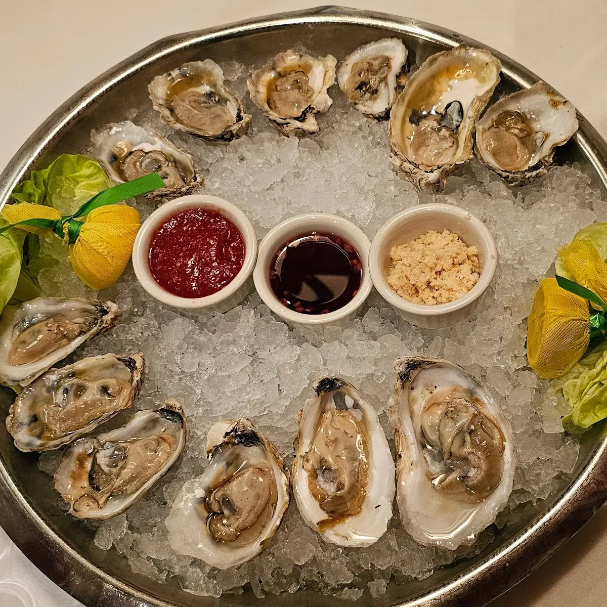 Fresh Oysters on the Half Shell