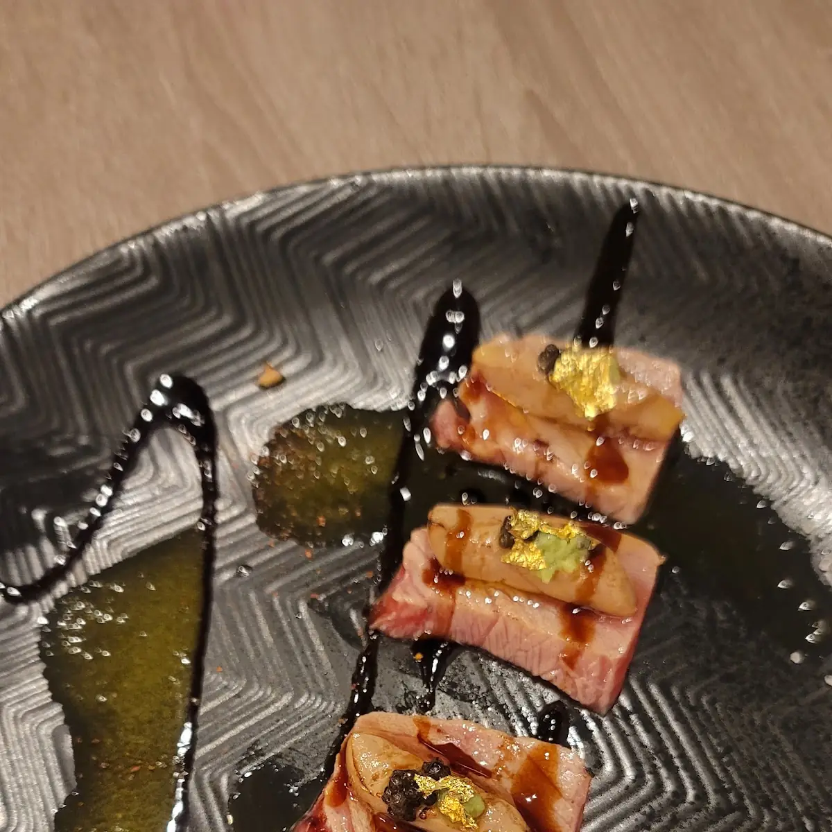 Eel Sauce Carpaccio