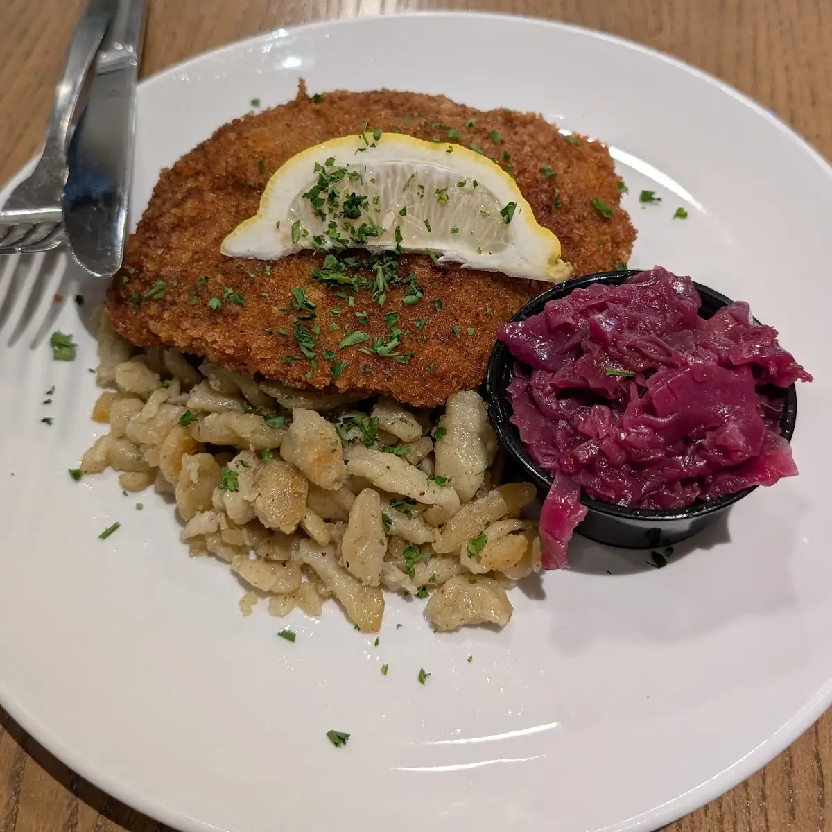 Restaurant Week Schnitzel
