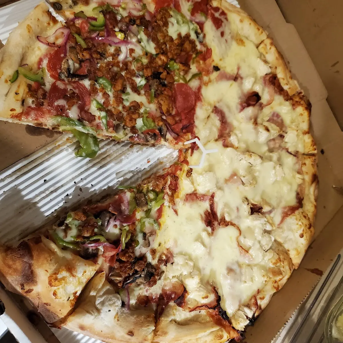 Chicken Bacon Ranch Pizza