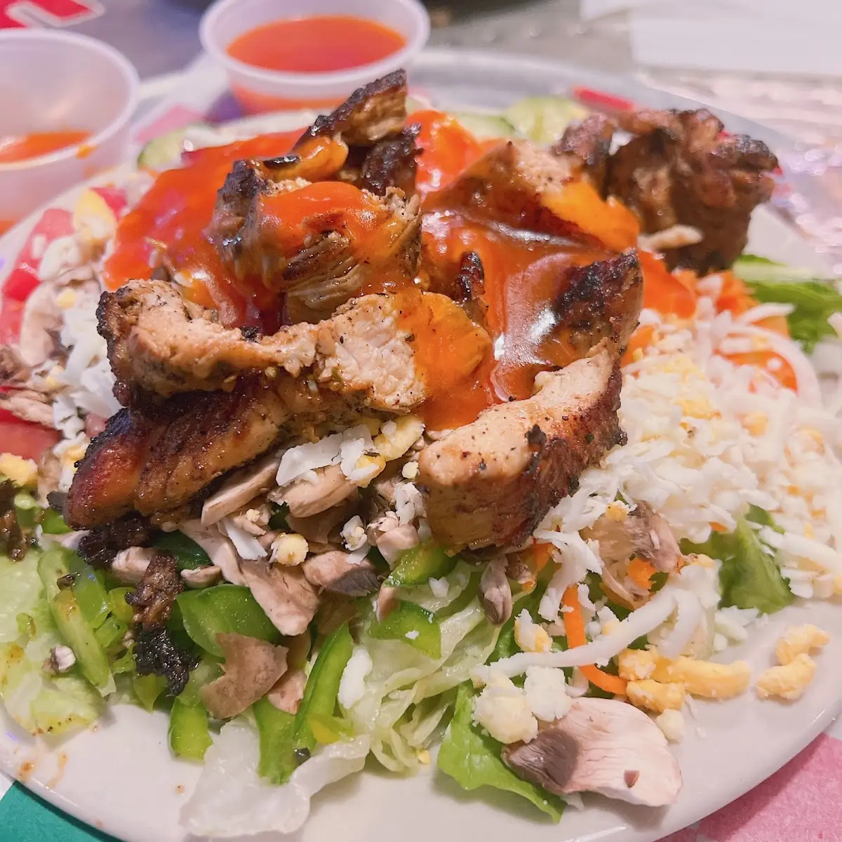 Garden Salad with Chicken