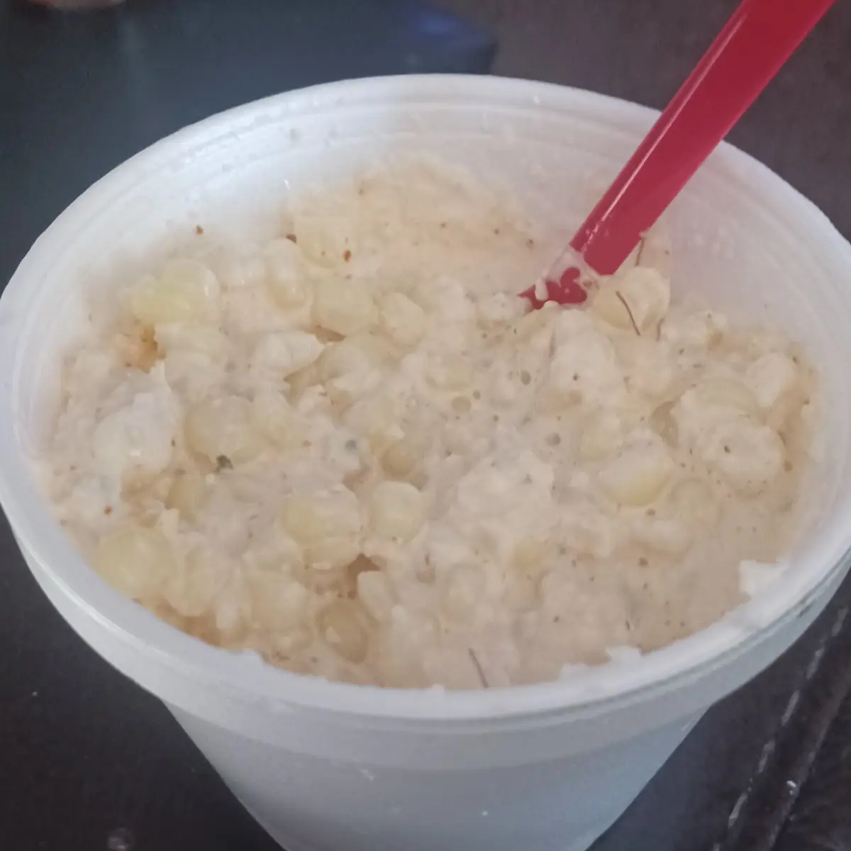 Raspado de Arroz Con Leche Rice Pudding
