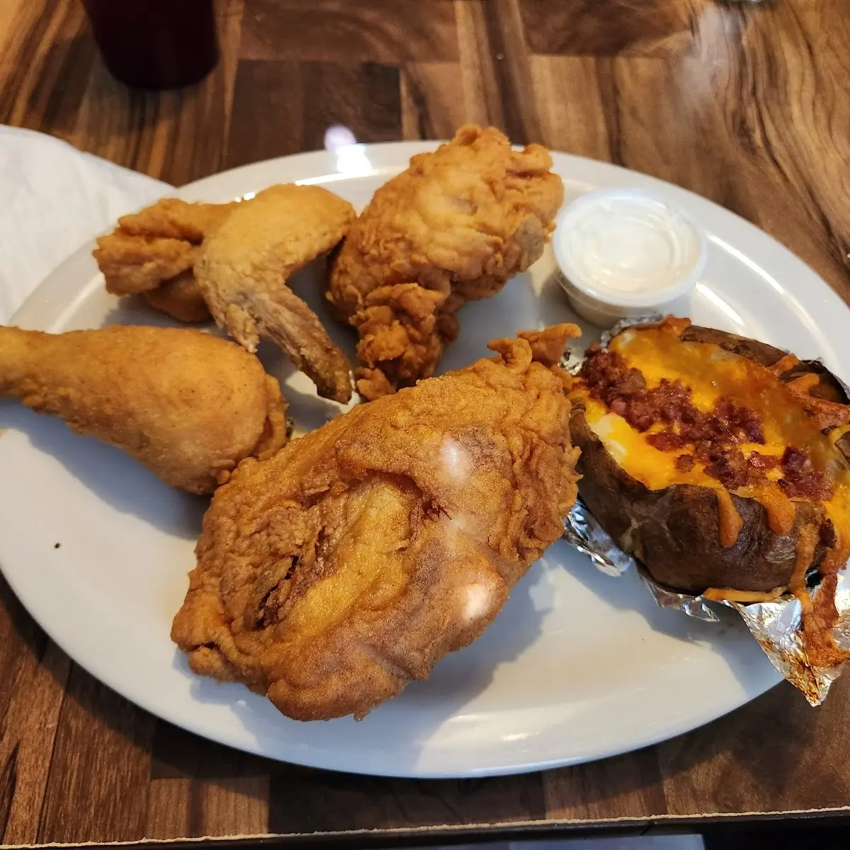 Fried Chicken Dinner