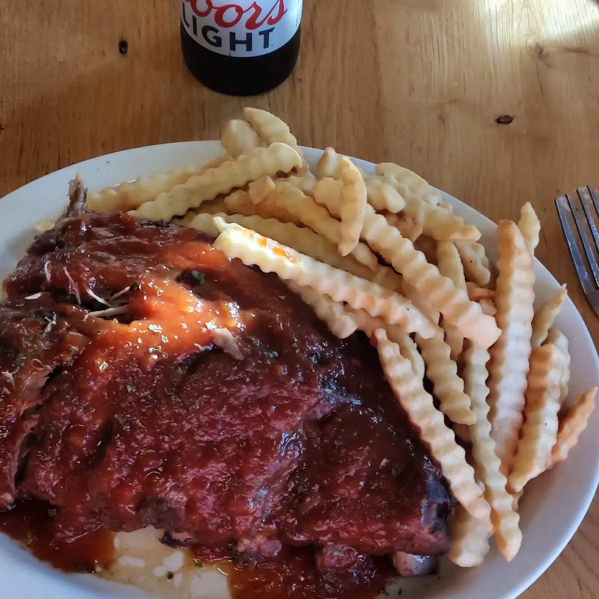 BBQ Ribs & Fries