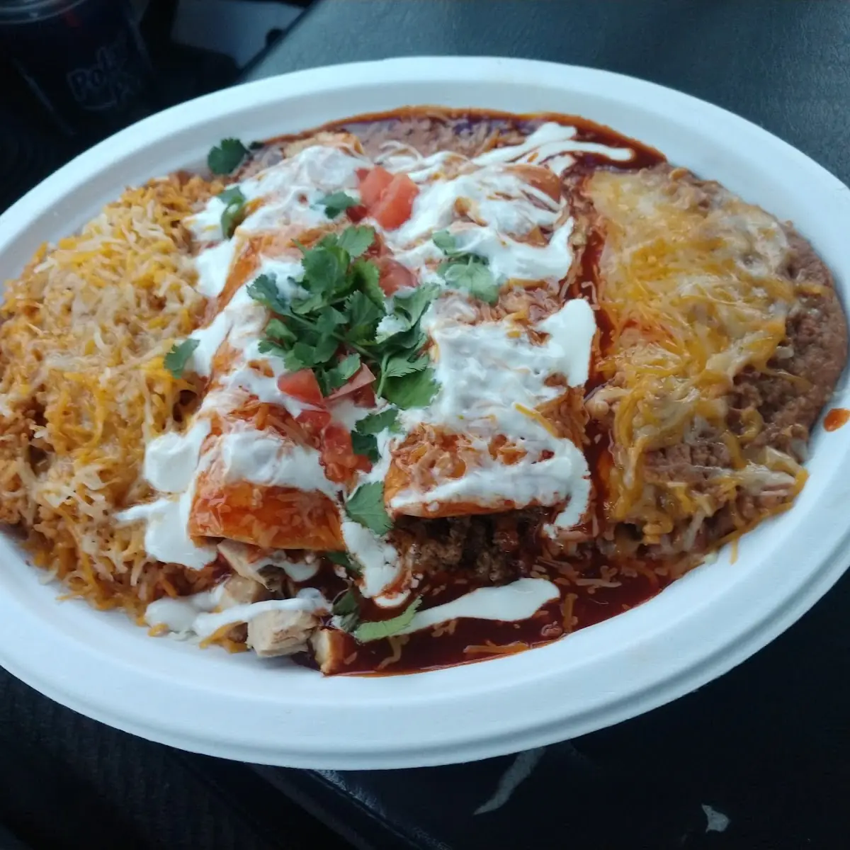 Enchilada Plate