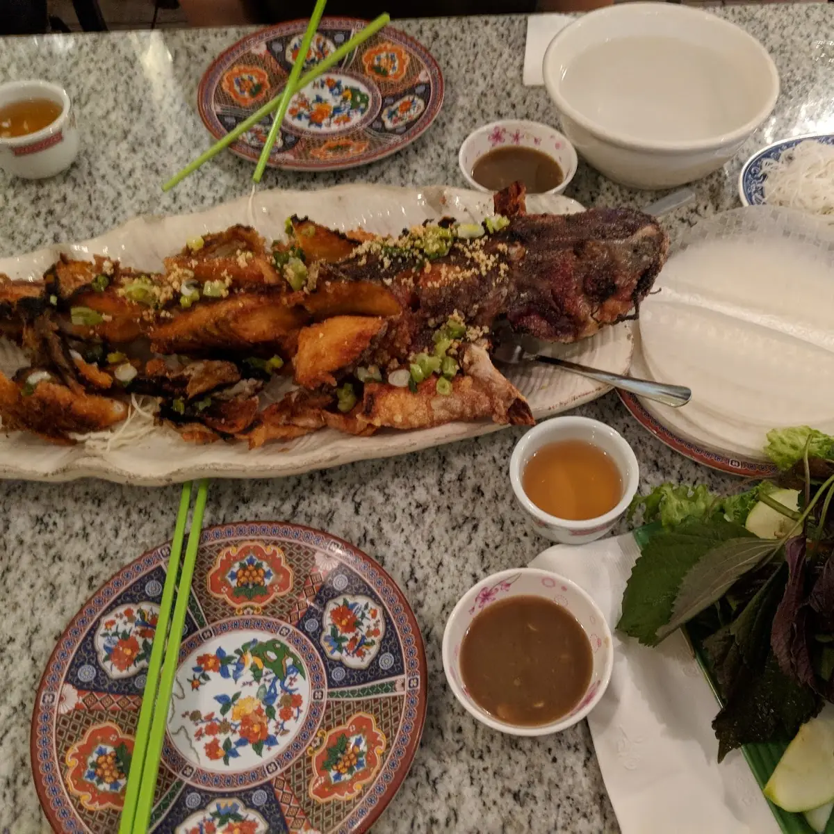 Crispy Grilled Fish