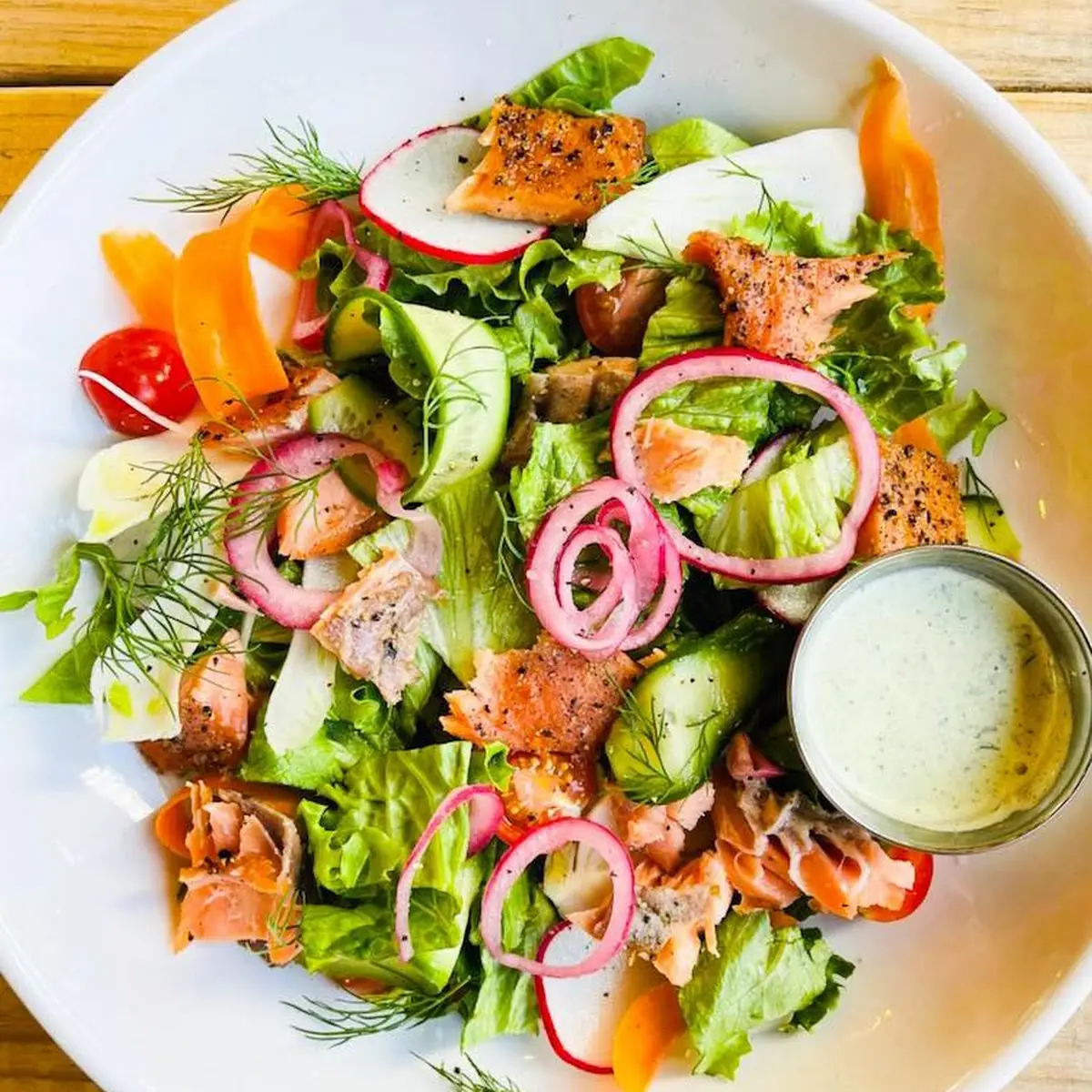 Smoked Salmon Salad
