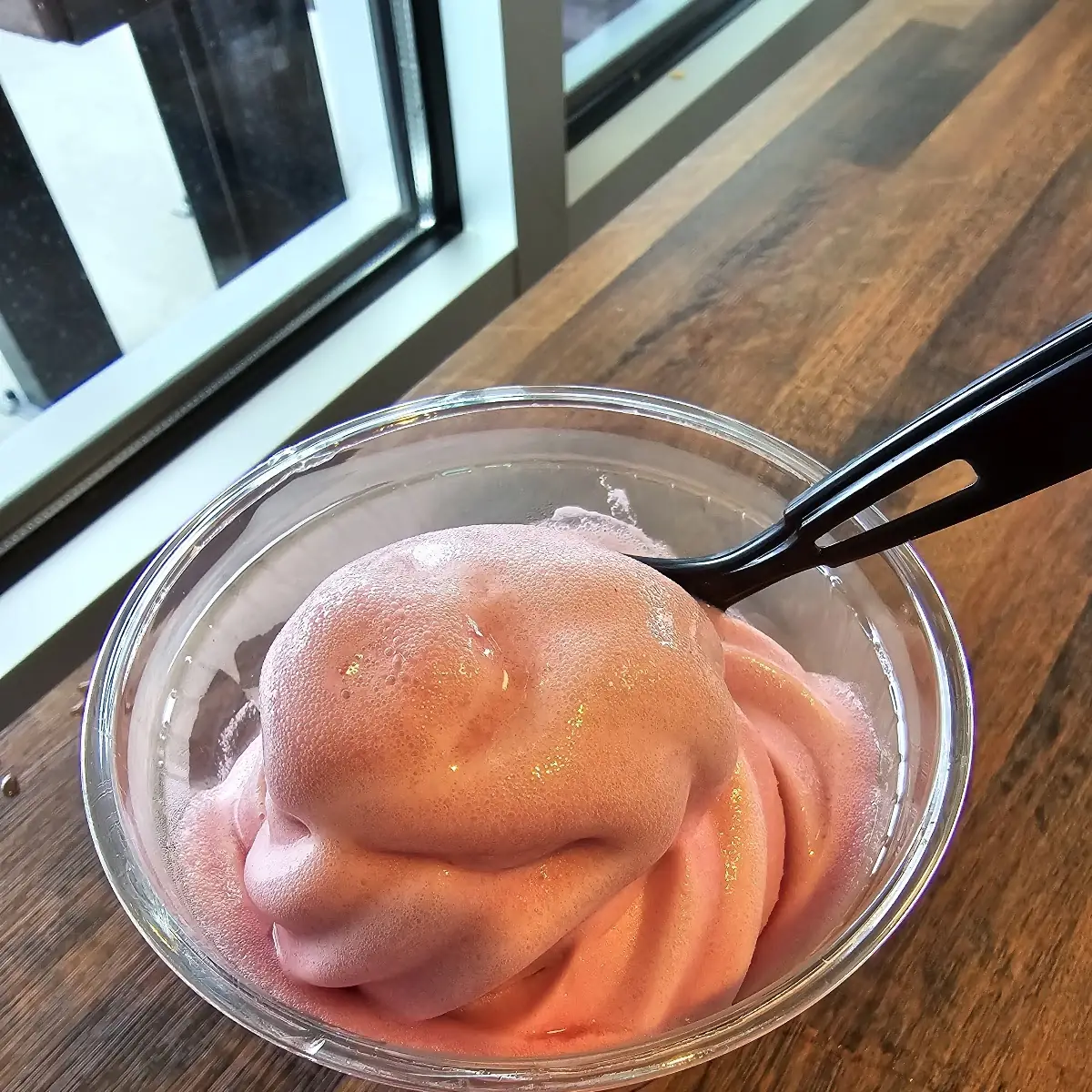 Raspberry Soft-Serve