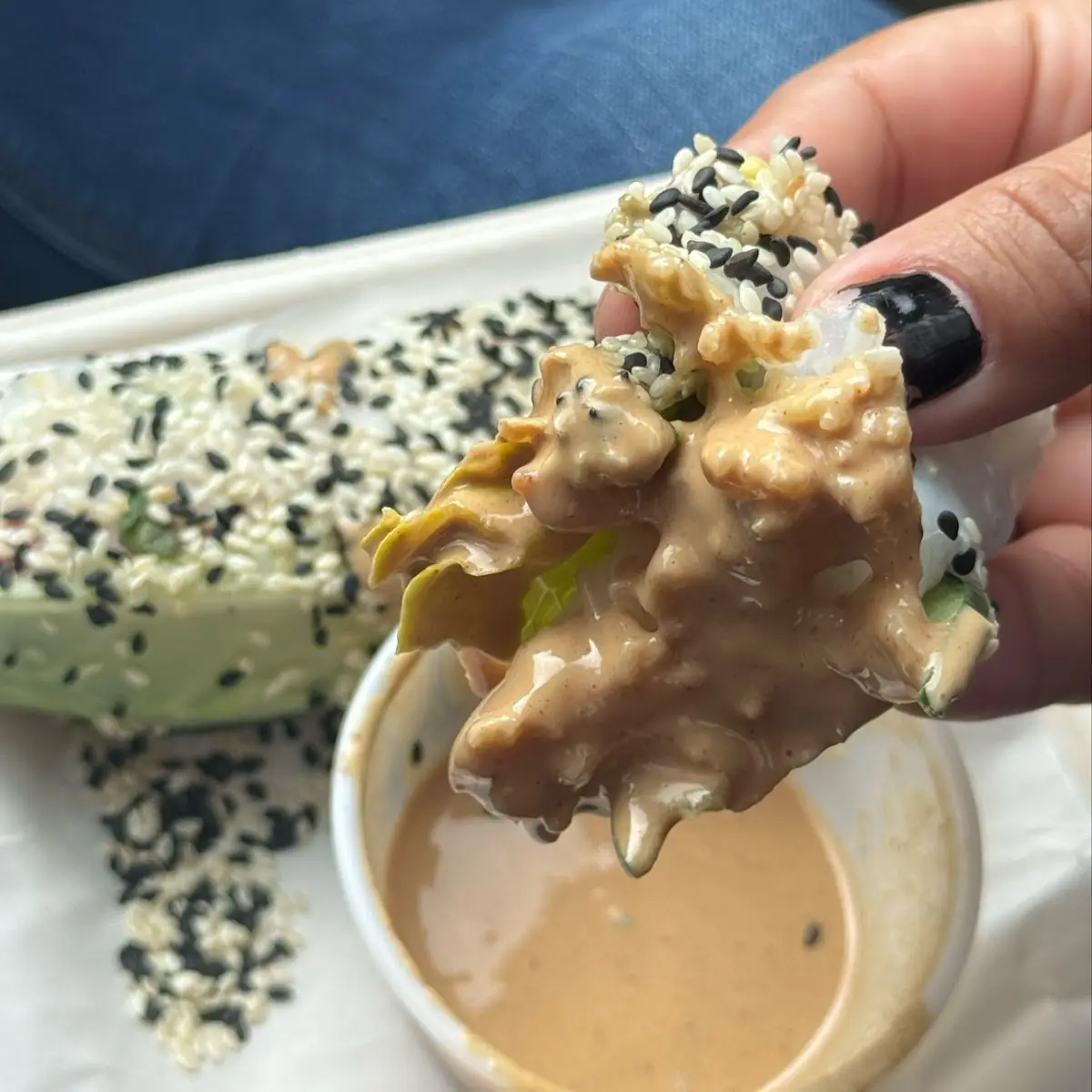 Avocado Salad Rolls