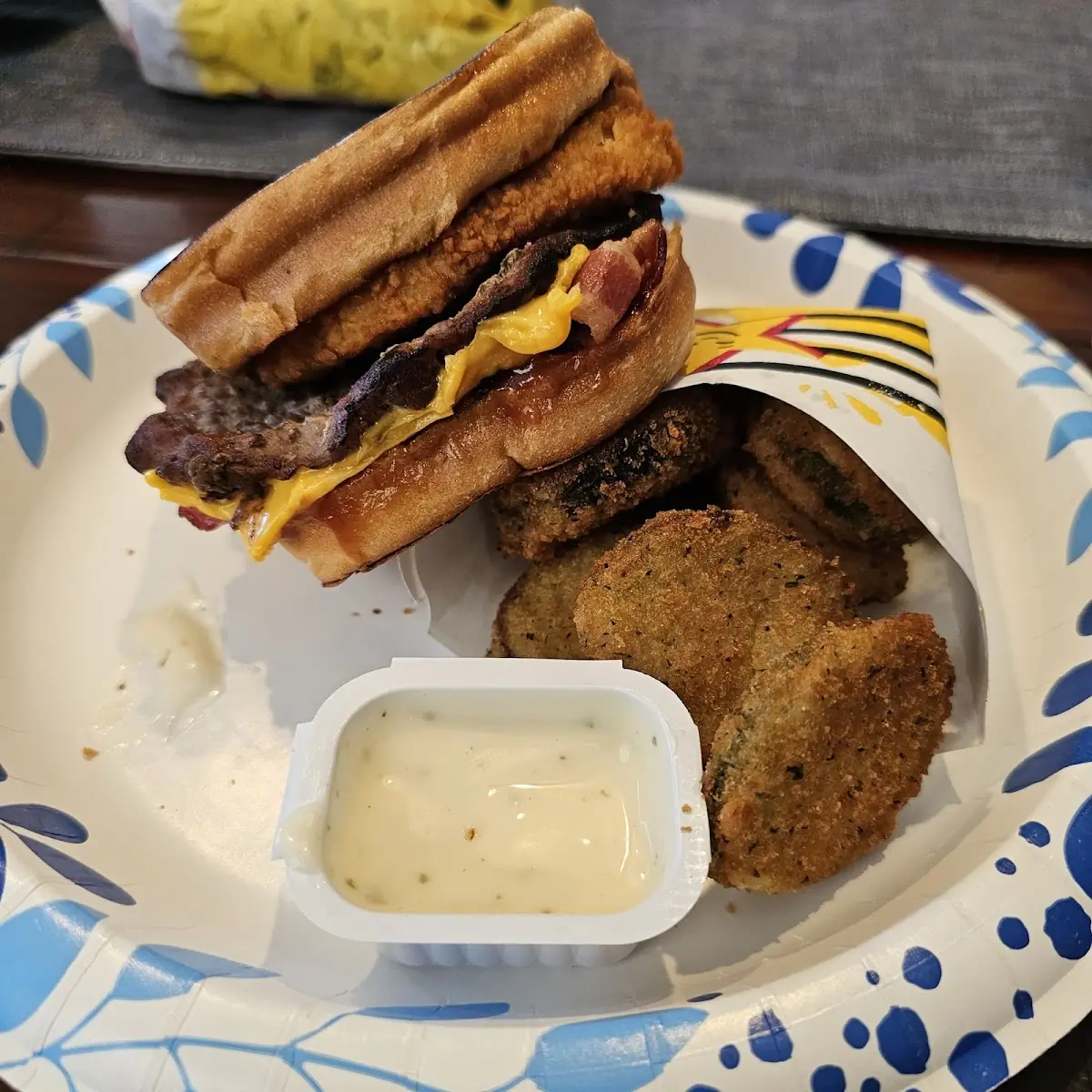 Western Bacon Cheeseburger