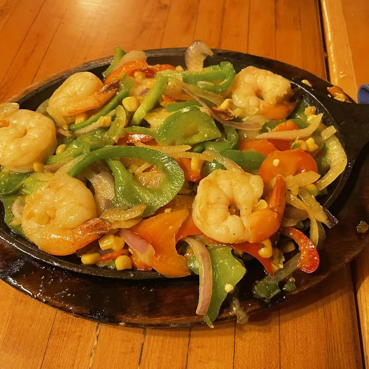 Shrimp Fajitas
