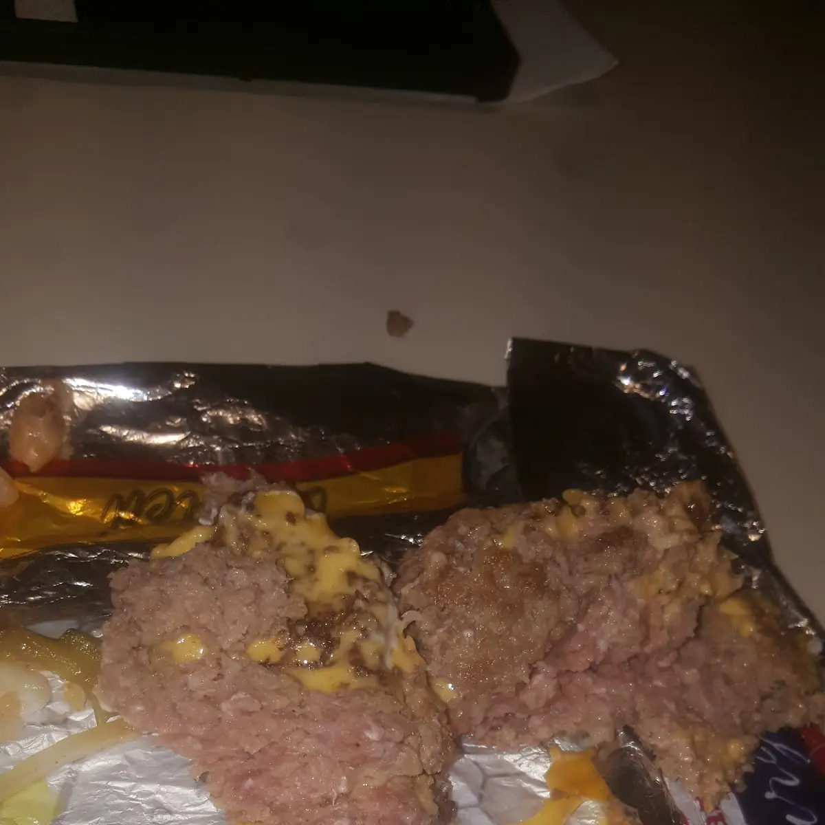 Raw Meat not Cooked