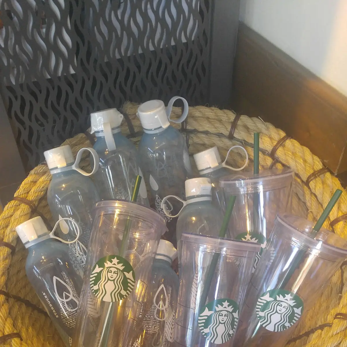 Reuseable Cups and Water Bottles