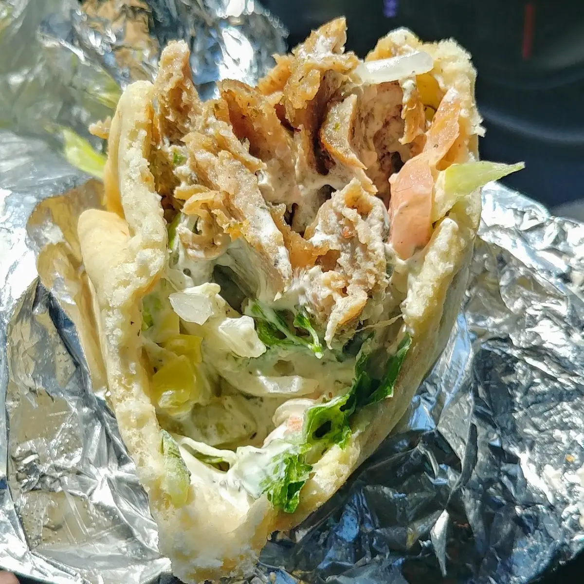 Traditional Lamb Gyro