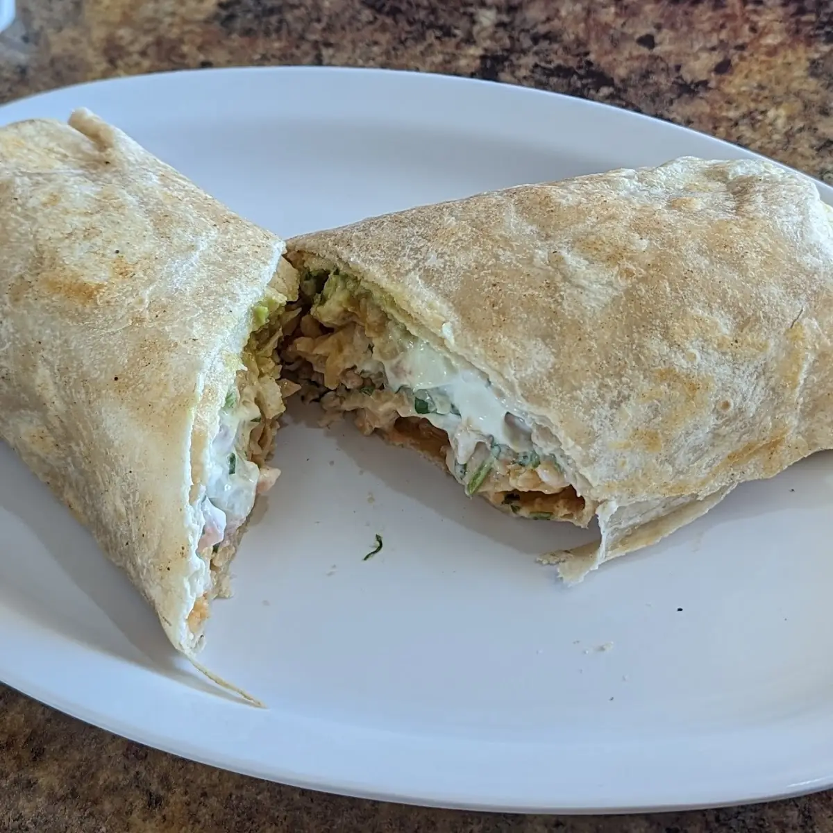 Grilled Chicken Burrito