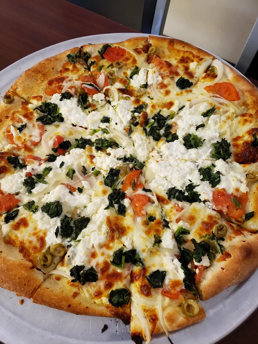 Spinach Pizza