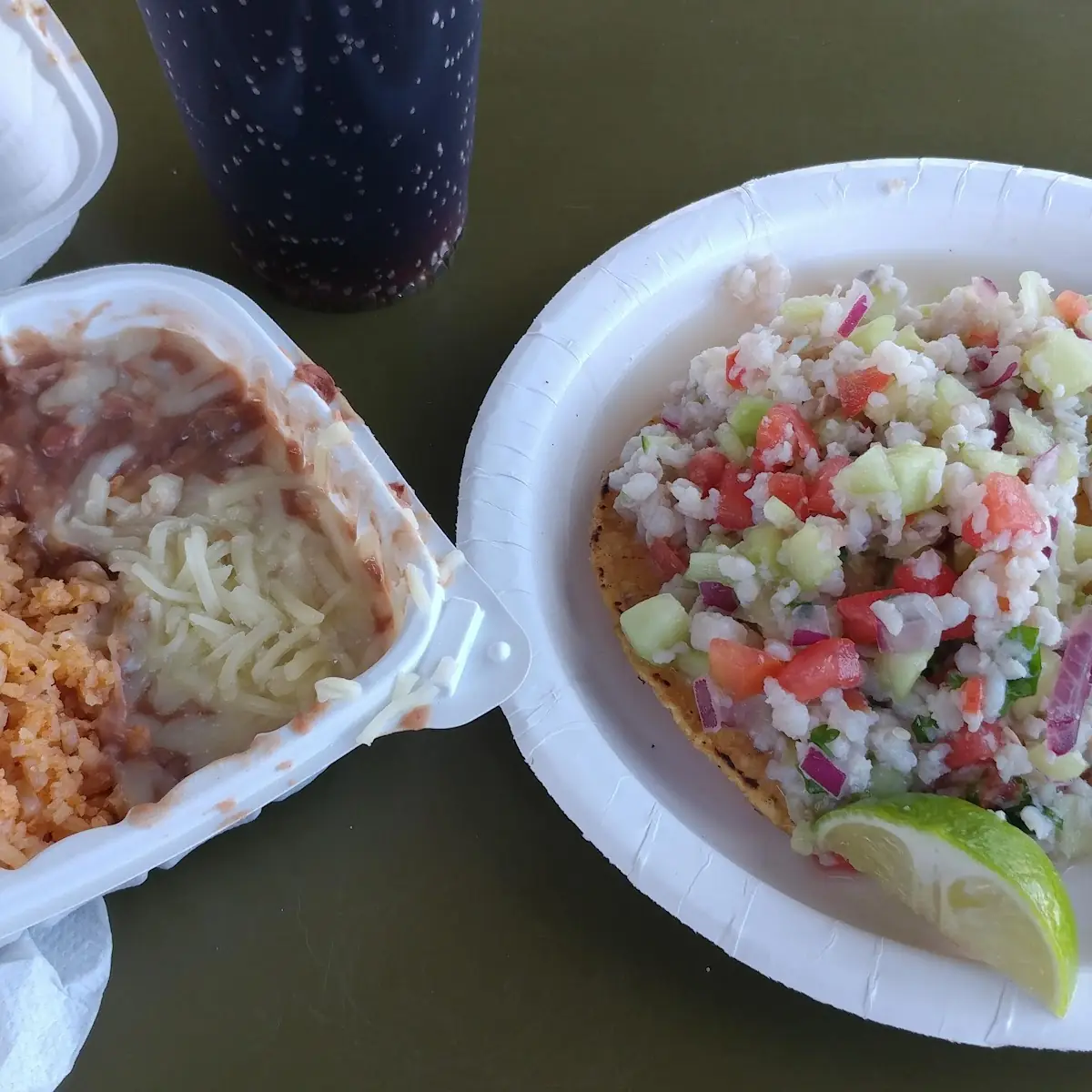 Ceviche Rice& Beans