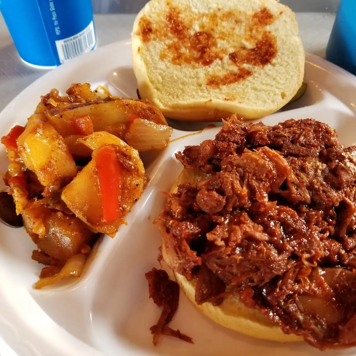 Vegetarian BBQ Sandwich