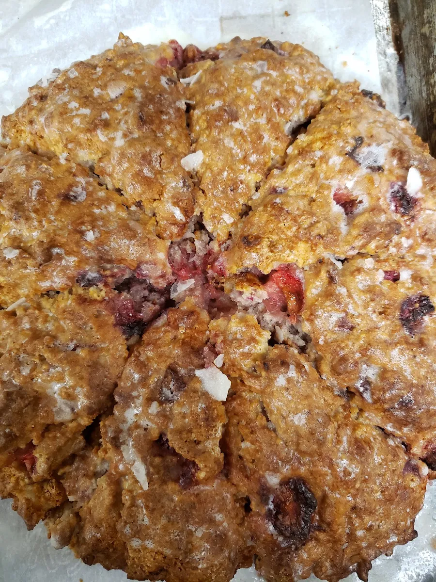 Triple Berry Scones