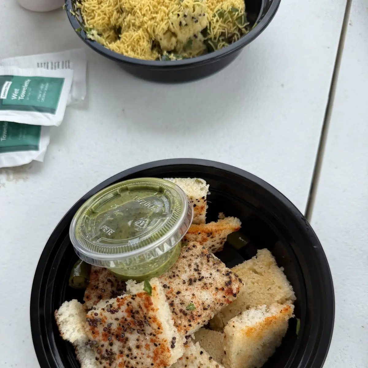 White Dhokla