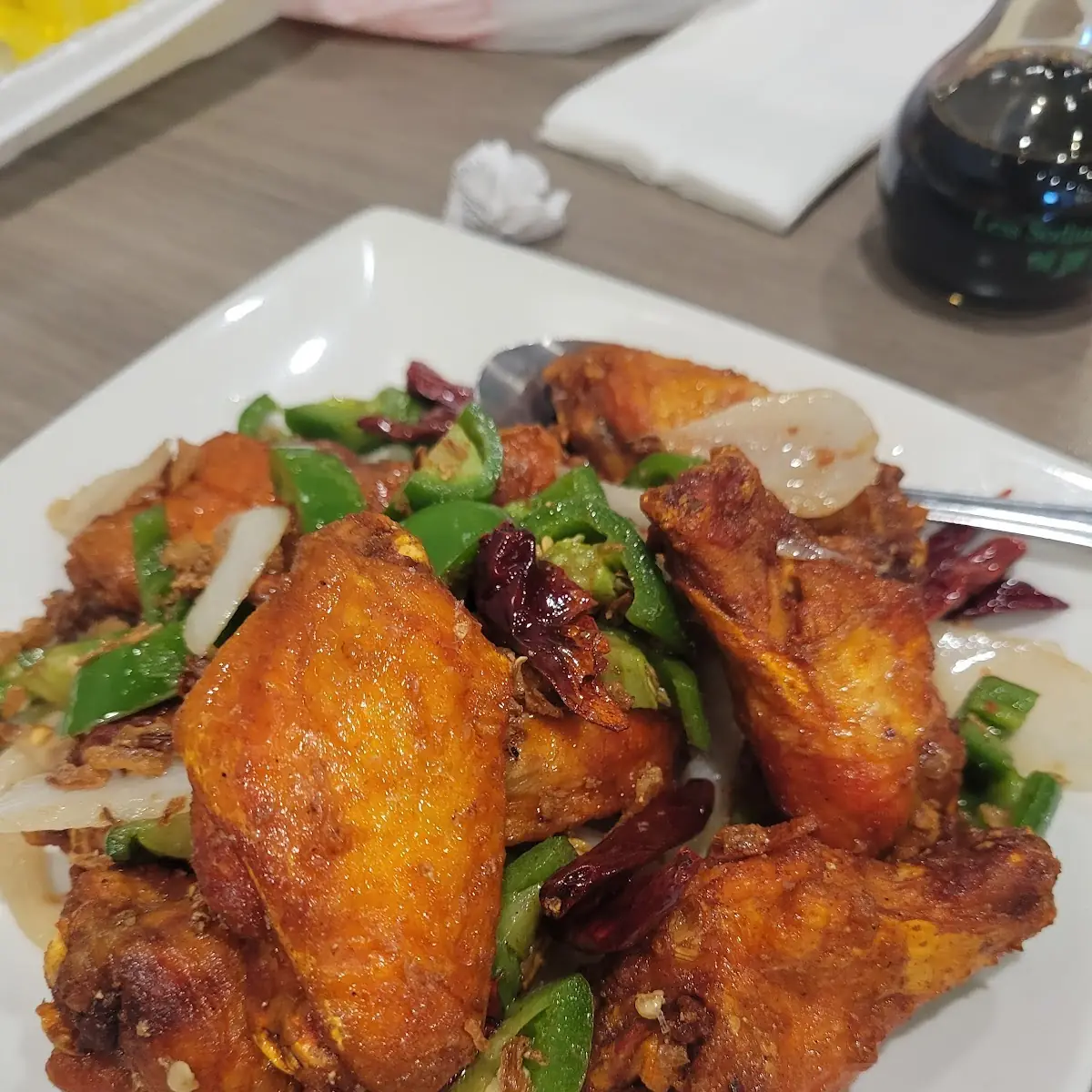 Salt and Pepper Spicy Wings