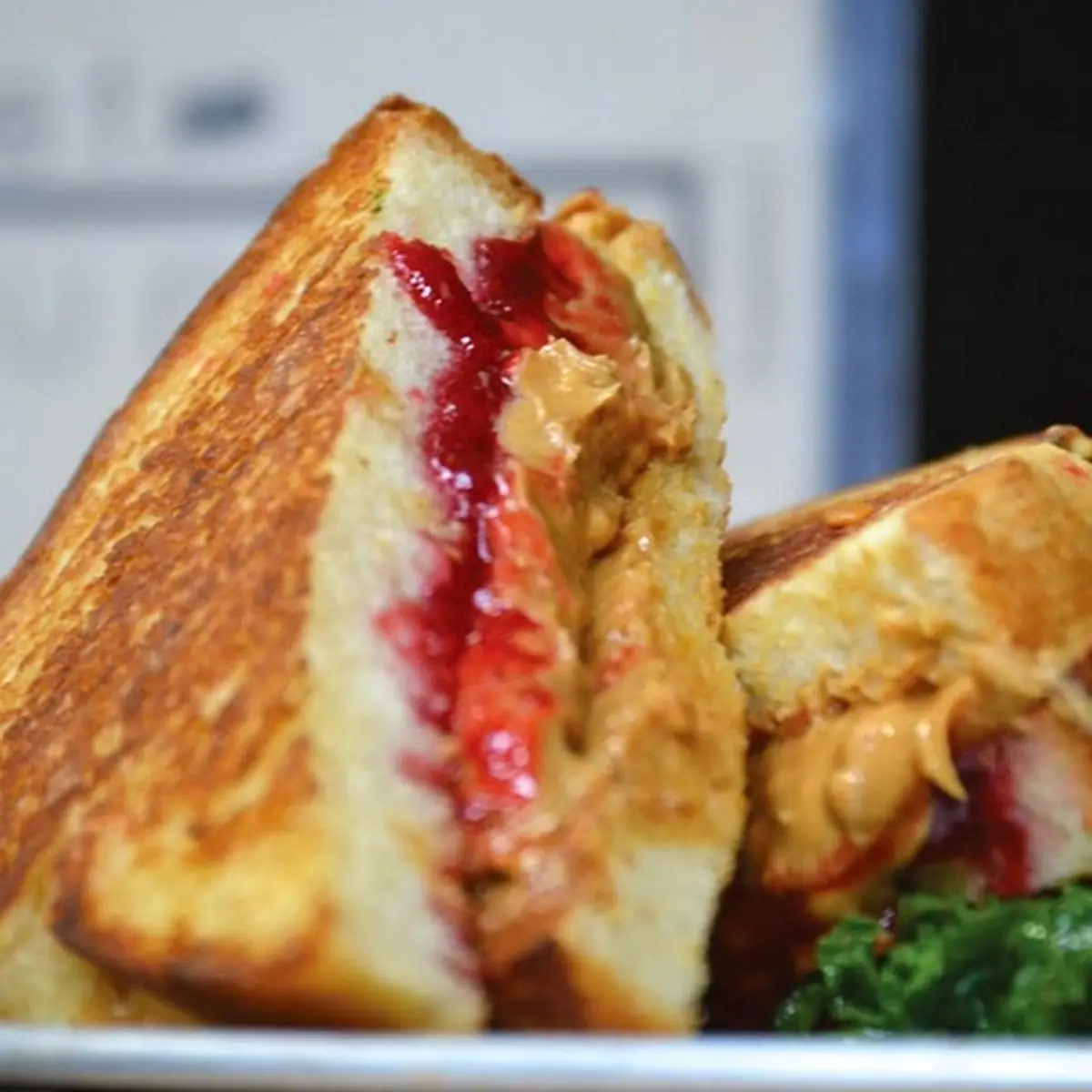 Grilled Peanut Butter & Jelly