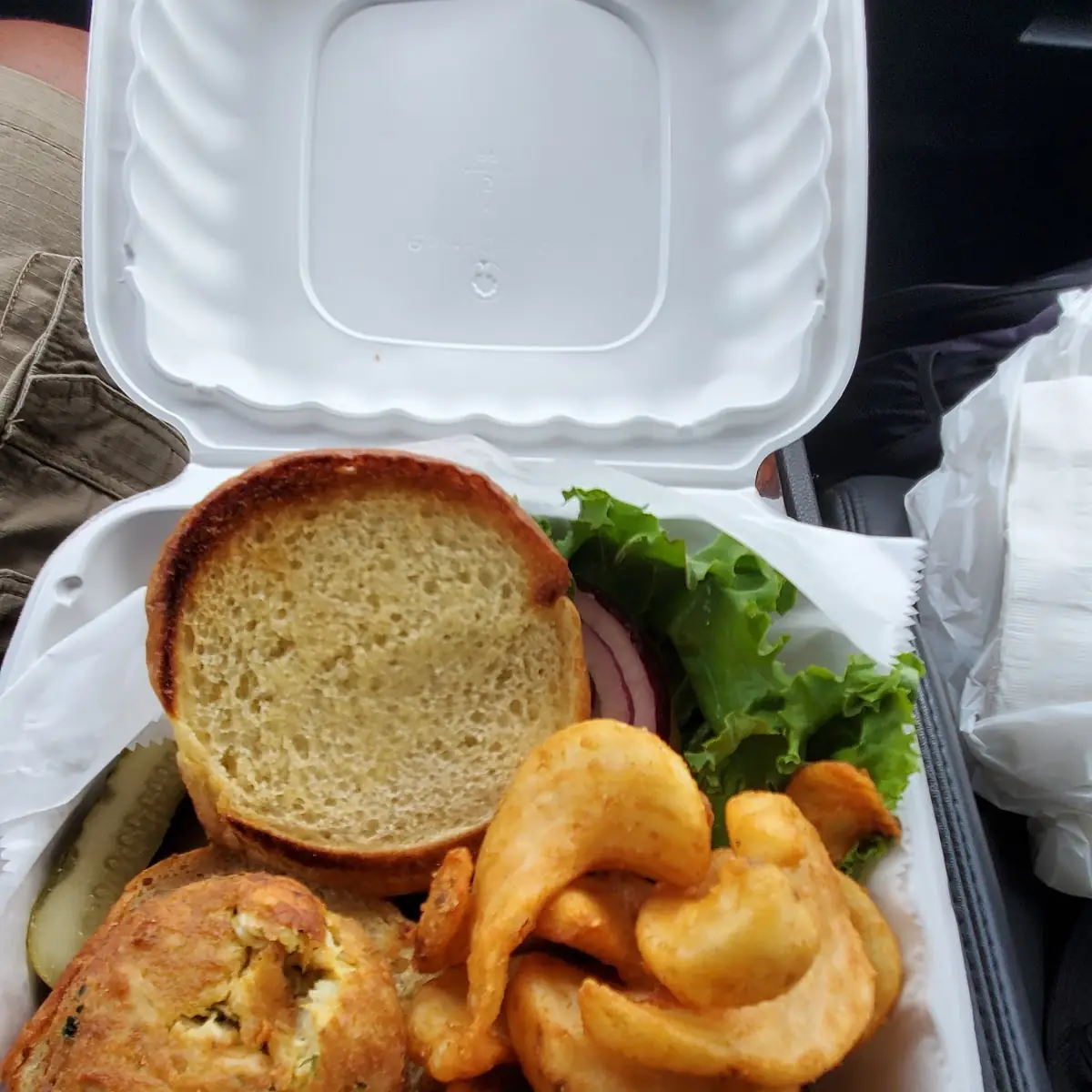 Crab Cake Sandwich