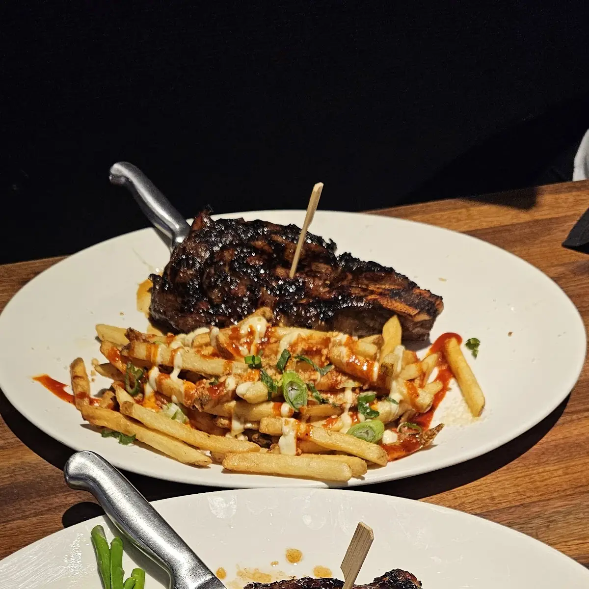 Rib Eye & Shrimp