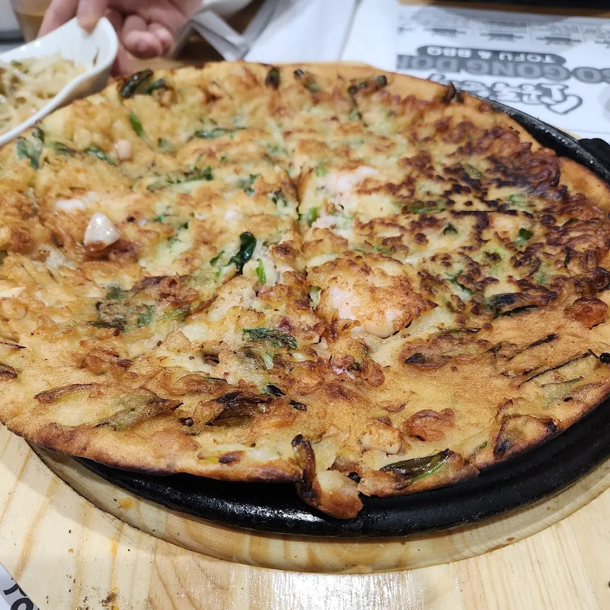 Seafood Pancake
