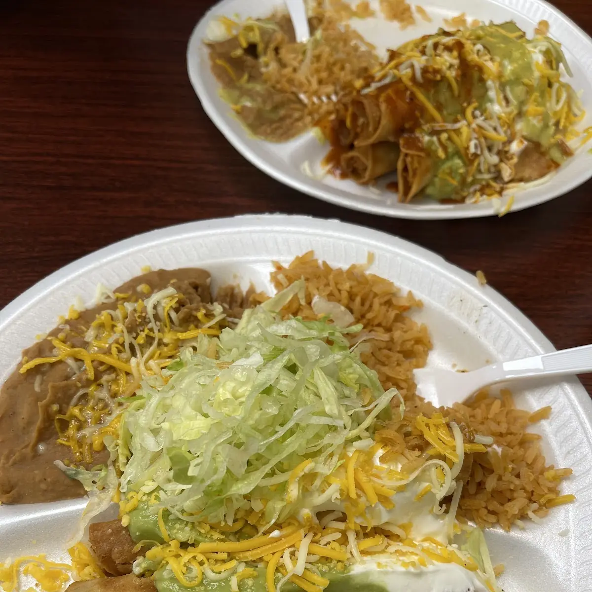 Beef Taco C Enchilada CA