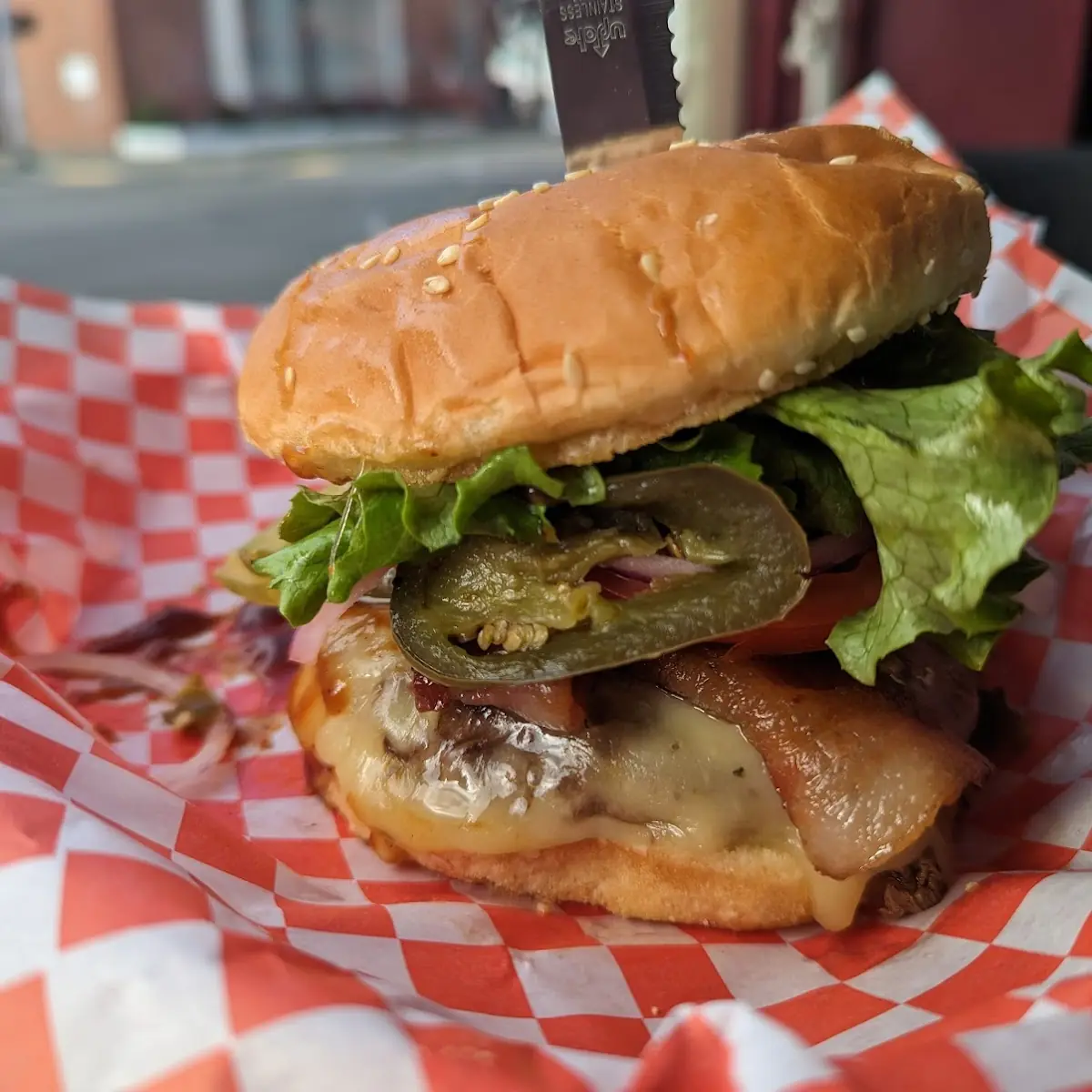 Jalapeno Bacon Burger