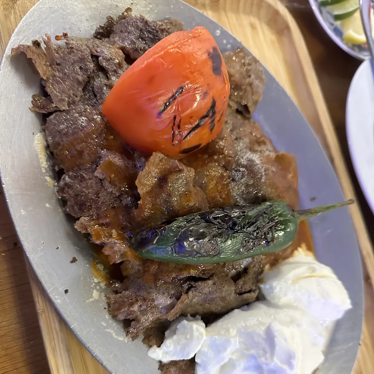 Iskender Kebab Platter