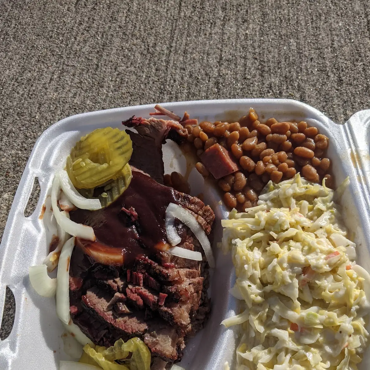 BBQ Brisket Plate