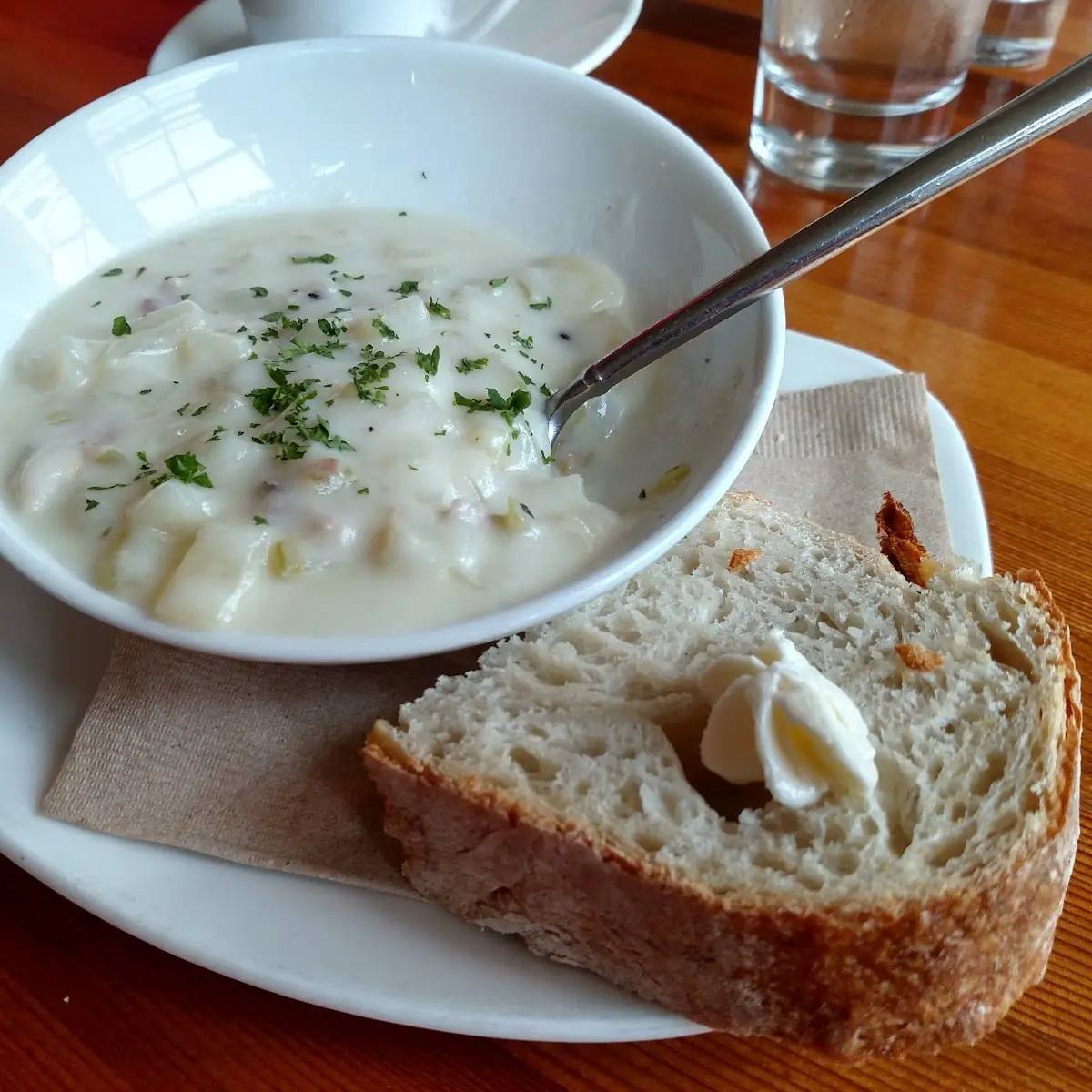 Cup of Clam Chowder