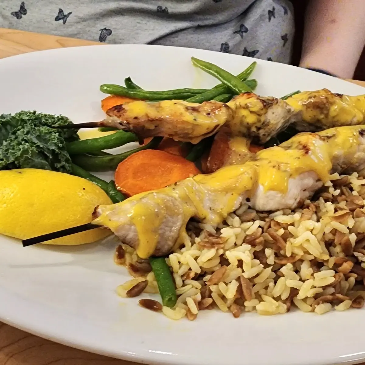 Lemon Chicken Skewers