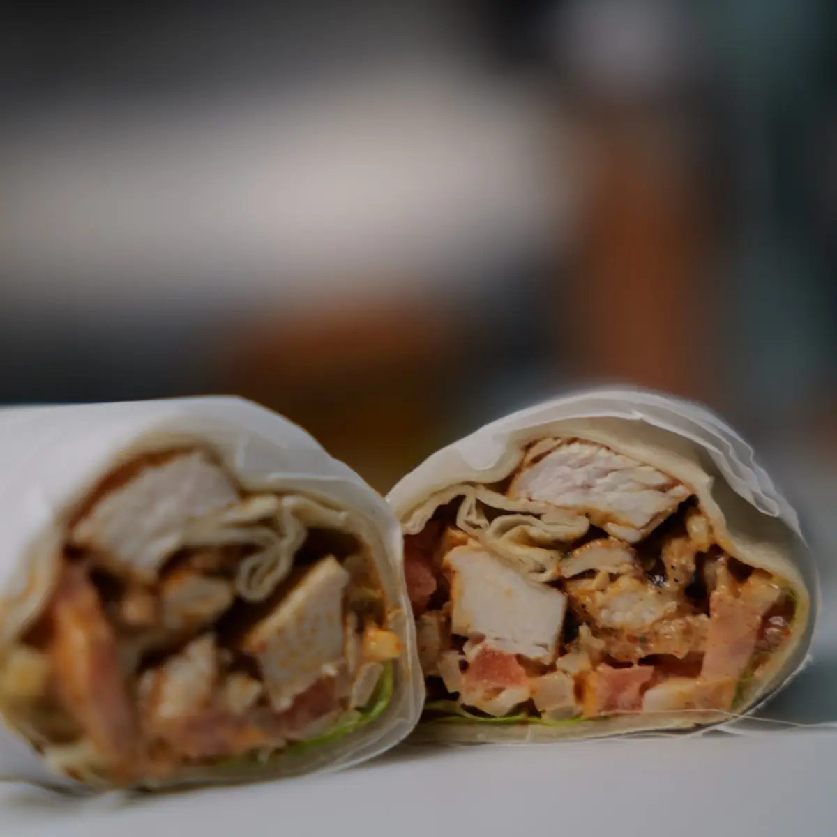 Flame Chicken Wrap