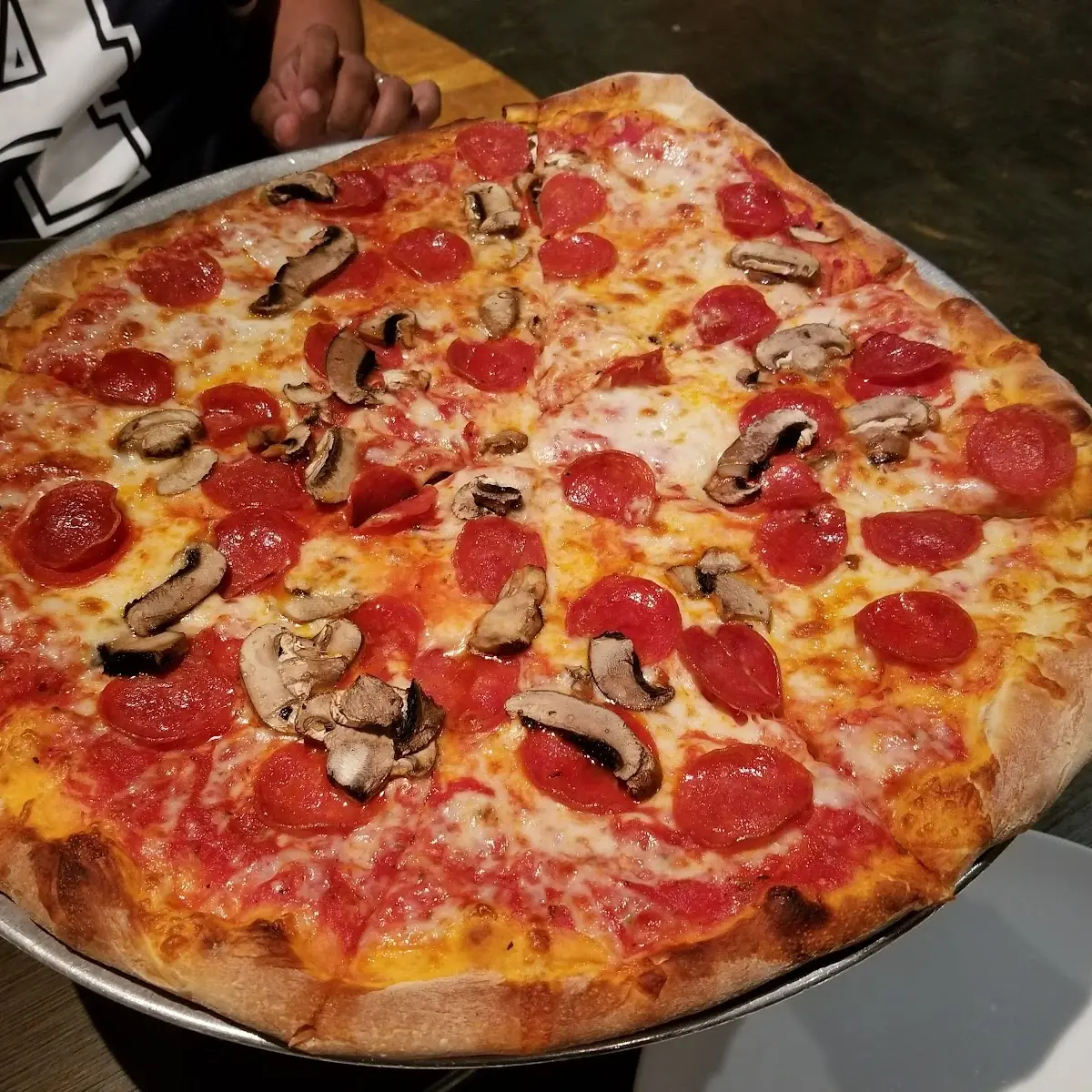 Sausage and Pepperoni Pizza