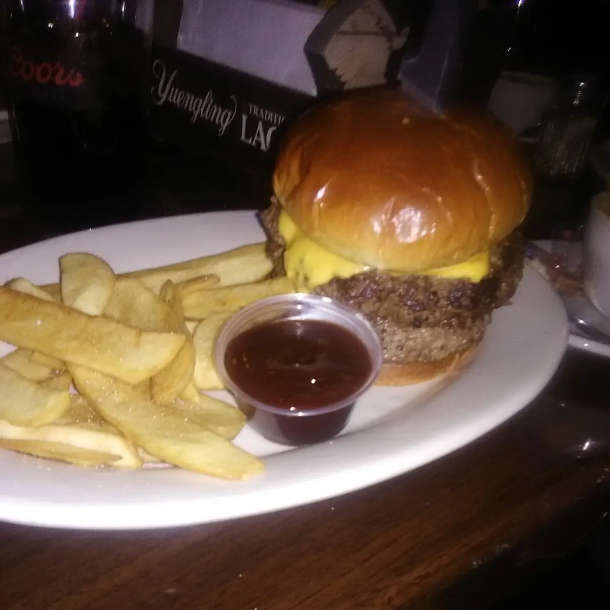 Double Cheeseburger with Fries