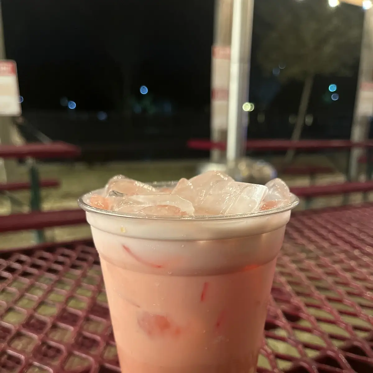 Pink Milk Thai Nom Yen