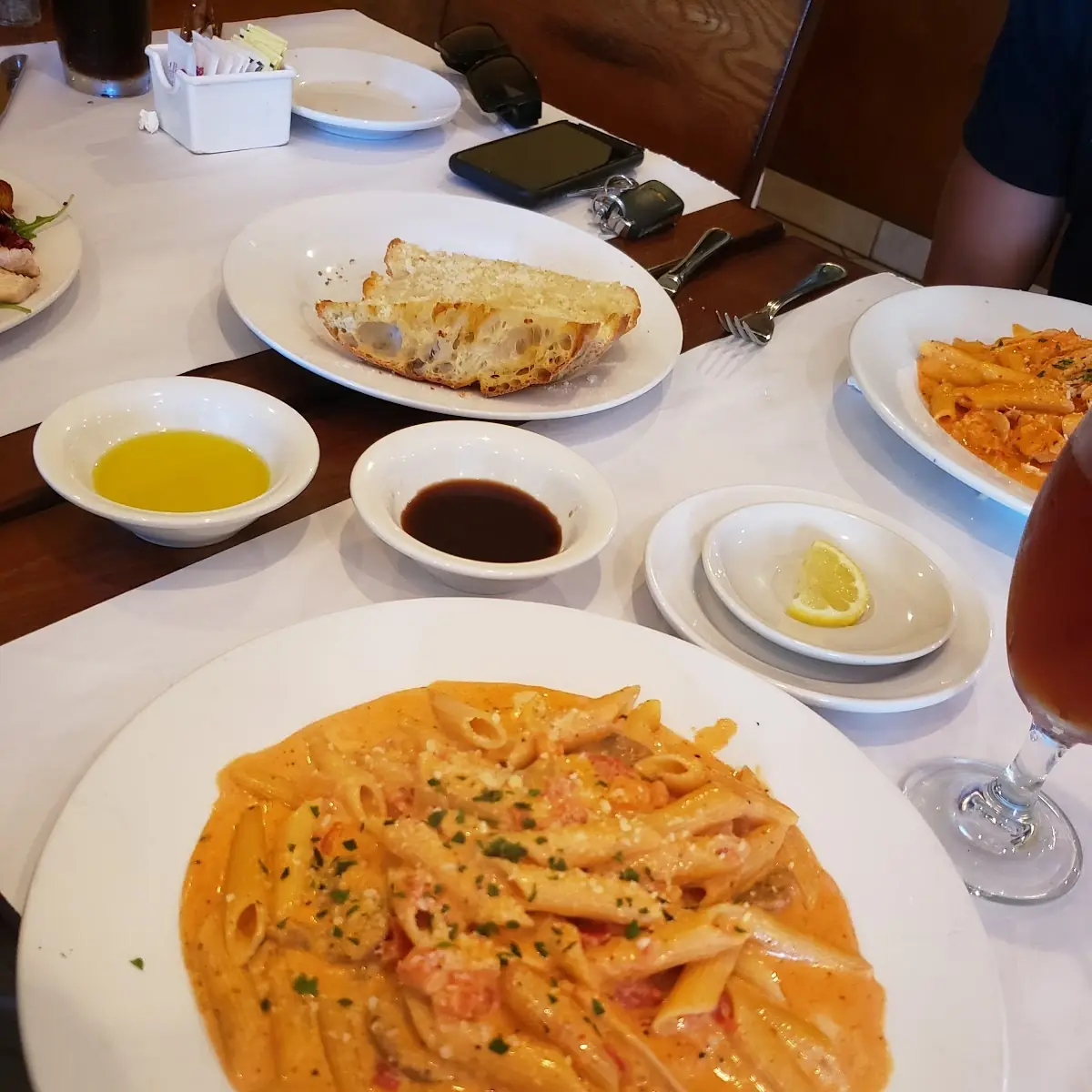 Parpadelle and Vodka Sauce